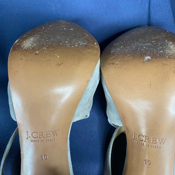 J.Crew: Grey suede D’Orsays, size 10, great condition - Picture 6 of 7